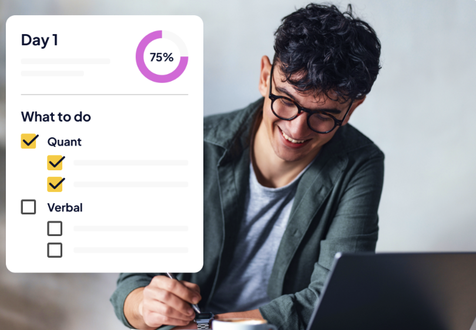 Get a taste of the study plans